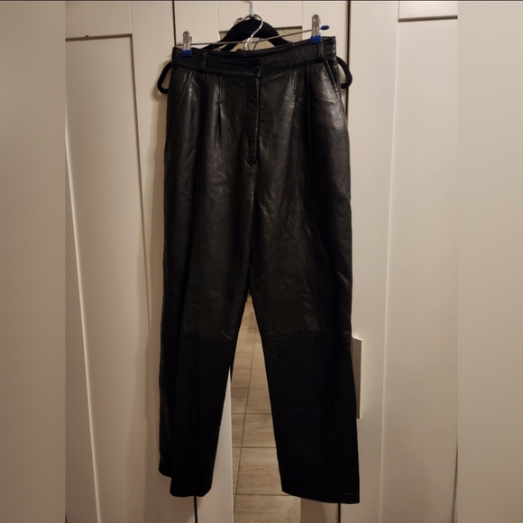 Vintage Leather Amanti Pants - Picture 1 of 3
